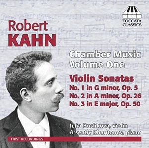 Kahn - Chamber Music in der Gruppe CD bei Bengans Skivbutik AB (1168335)