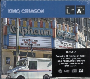 King Crimson - Live At The Orpheum (Cd/Dvd-A) in der Gruppe Minishops / King Crimson bei Bengans Skivbutik AB (1173433)