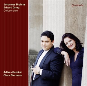 Brahms / Grieg - Cellosonaten in der Gruppe CD bei Bengans Skivbutik AB (1175581)