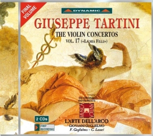 Tartini - The Violin Concertos Vol 17 in der Gruppe CD bei Bengans Skivbutik AB (1175596)