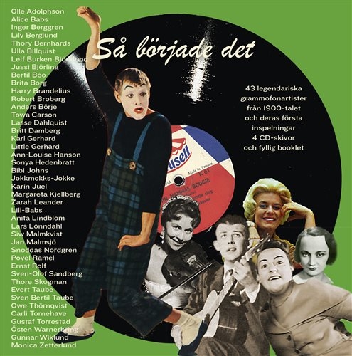 Diverse Artister - Så Började Det in der Gruppe CD / Bestseller bei Bengans Skivbutik AB (1175618)