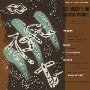 Webern/ Nono/ Stockhausen/ Boulez - Le Concerts Du Domaine Musical 1956 in der Gruppe VINYL bei Bengans Skivbutik AB (1177783)