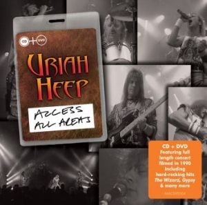 Uriah Heep - Access All Areas - Live (Cd+Dvd) in der Gruppe Minishops / Uriah Heep bei Bengans Skivbutik AB (1185416)