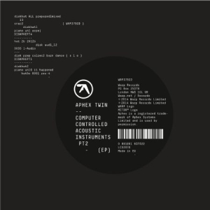 Aphex Twin - Computer Controlled Acoustic Instru in der Gruppe Minishops / Aphex Twin bei Bengans Skivbutik AB (1185514)