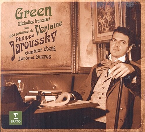 Philippe Jaroussky - Green - Mélodies Françaises in der Gruppe CD / Klassiskt bei Bengans Skivbutik AB (1188586)