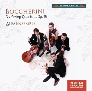 Boccherini Luigi - Six String Quartets Op. 15 in der Gruppe CD bei Bengans Skivbutik AB (1246317)