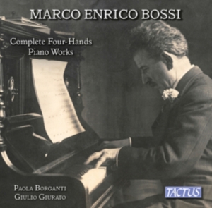 Bossi Marco Enrico - Complete Piano Works 4-Hands in der Gruppe CD bei Bengans Skivbutik AB (1246353)