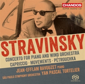 Stravinsky Igor - Concerto For Piano And Wind Orchest in der Gruppe MUSIK / SACD / Klassiskt bei Bengans Skivbutik AB (1246369)