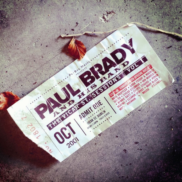 Brady Paul - Vicar St.Sessions Vol.1 in der Gruppe CD / Bestseller bei Bengans Skivbutik AB (1252165)