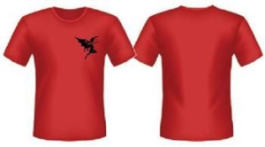 Heaven & Hell - T/S Devil (Slim Fit) (L) in der Gruppe MERCH bei Bengans Skivbutik AB (1261100)