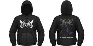 Mayhem - Zip Hood De Mysteriis Dom Sathanas in der Gruppe MERCH bei Bengans Skivbutik AB (1261141)