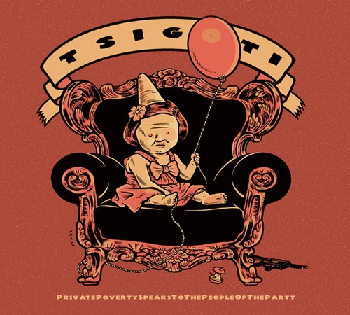 Tsigoti - Private Poverty Speaks To The in der Gruppe CD / Jazz/Blues bei Bengans Skivbutik AB (1263400)