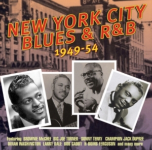 Various Artists - New York City Blues & R&B 1949-54 in der Gruppe CD / Pop-Rock bei Bengans Skivbutik AB (1266815)