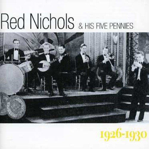 Nichols Red And His Five Pennies - 1926-1930 in der Gruppe CD / Pop bei Bengans Skivbutik AB (1266941)