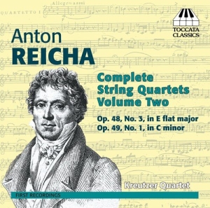 Reicha - String Quartets Vol 2 in der Gruppe CD bei Bengans Skivbutik AB (1271384)