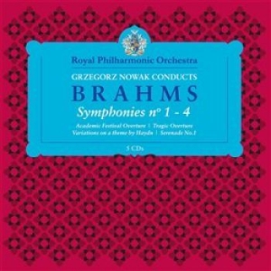 Brahms - Symphonies 1-4 in der Gruppe CD bei Bengans Skivbutik AB (1271446)