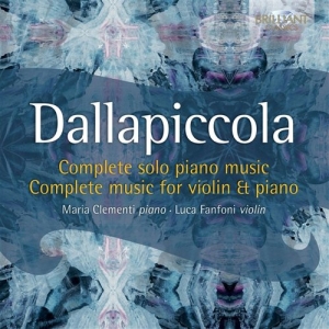 Dallapiccola Luigi - Complete Music For Piano And Violin in der Gruppe CD bei Bengans Skivbutik AB (1271778)