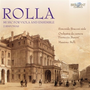 Rolla Alessandro - Music For Viola And Ensemble in der Gruppe CD bei Bengans Skivbutik AB (1271779)