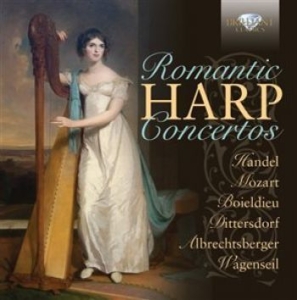 Various Artists - Romantic Harp Concertos in der Gruppe CD bei Bengans Skivbutik AB (1271783)