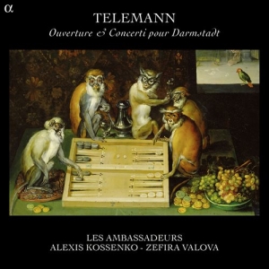 Telemann G. P. - Ouverture & Concerti For Darmstadt in der Gruppe CD bei Bengans Skivbutik AB (1273061)