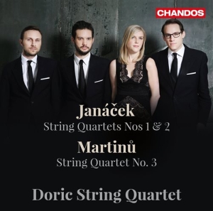 Janácek / Martinu - String Quartets in der Gruppe CD bei Bengans Skivbutik AB (1273095)
