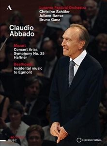 Mozart/Beethoven - Abbado Conducts in der Gruppe MUSIK / DVD Audio / Klassiskt bei Bengans Skivbutik AB (1273118)