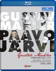 Mahler Gustav - Symphonies Nos. 3 & 4 (Bd) in der Gruppe MUSIK / Musik Blu-Ray / Klassiskt bei Bengans Skivbutik AB (1273135)