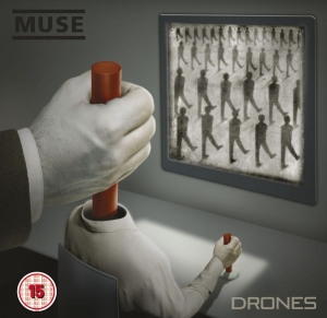 Muse - Drones in der Gruppe VINYL / Vinyl Bestseller der 2010er bei Bengans Skivbutik AB (1273154)