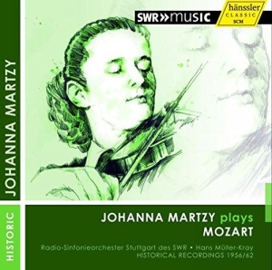 Mozart W. A. - Johanna Martzy Plays in der Gruppe CD bei Bengans Skivbutik AB (1273294)