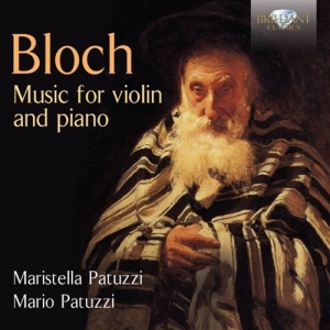 Bloch Ernest - Music For Violin And Piano in der Gruppe CD bei Bengans Skivbutik AB (1273361)