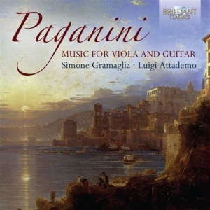 Paganini Niccolo - Music For Viola And Guitar in der Gruppe CD bei Bengans Skivbutik AB (1274420)