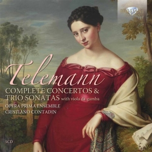 Telemann Georg Philipp - Complete Concertos & Trio Sonatas in der Gruppe CD bei Bengans Skivbutik AB (1274427)