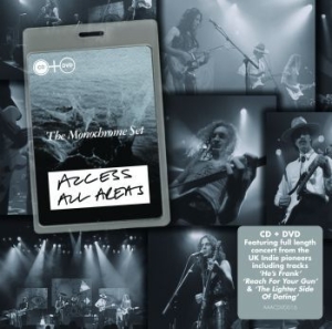 Monochrome Set - Access All Areas - Live (Cd+Dvd) in der Gruppe CD bei Bengans Skivbutik AB (1275667)