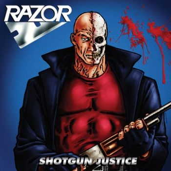 Razor - Shotgun Justice - Reissue in der Gruppe CD / Bestseller bei Bengans Skivbutik AB (1276245)