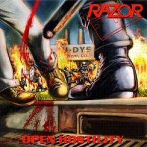 Razor - Open Hostility in der Gruppe VINYL bei Bengans Skivbutik AB (1276294)