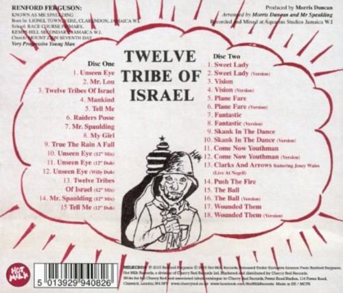 Mr Spaulding - Twelve Tribe Of Israel: Anthology in der Gruppe CD / Reggae bei Bengans Skivbutik AB (1288716)