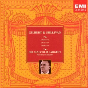 Sir Malcolm Sargent - Gilbert & Sullivan: Operettas in der Gruppe CD bei Bengans Skivbutik AB (1289012)