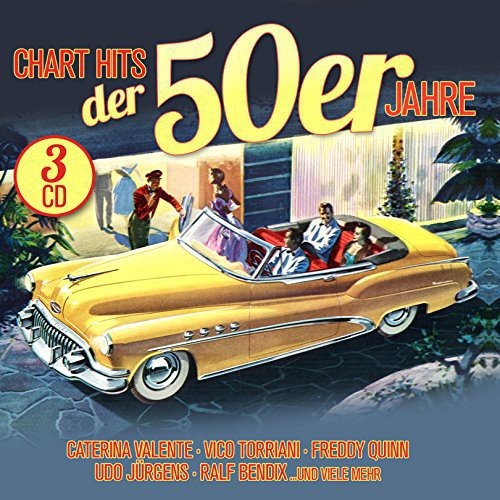 Blandade Artister - Chart Hits Der 50Er Jahre in der Gruppe CD / Pop bei Bengans Skivbutik AB (1296870)