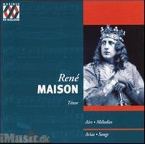 René Maison - Airs - Mélodies in der Gruppe CD bei Bengans Skivbutik AB (1297750)