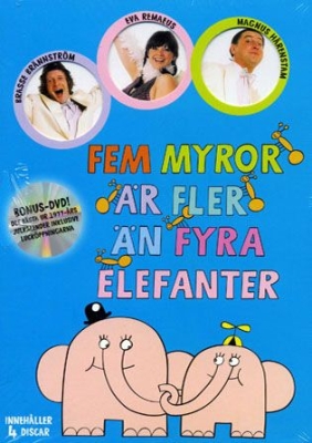 5 myror är fler än 4 elefanter - Box in der Gruppe Film-DVD bei Bengans Skivbutik AB (1300590)