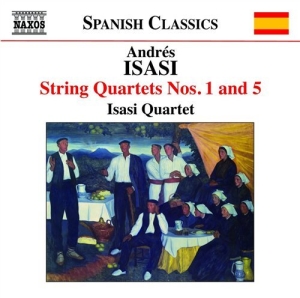 Isasi Andrés - String Quartets 3 in der Gruppe CD bei Bengans Skivbutik AB (1308838)