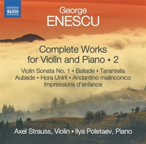 Enescu George - Compl. Works F. Violin 2 in der Gruppe CD bei Bengans Skivbutik AB (1309884)