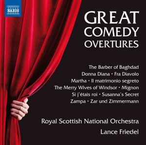 Various Composers - Great Comedy Overtures in der Gruppe CD bei Bengans Skivbutik AB (1309894)