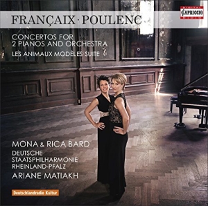 Francaix / Poulenc - Concertos in der Gruppe CD bei Bengans Skivbutik AB (1309917)