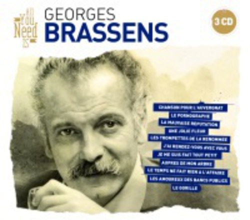 Brassens Georges - All You Need Is in der Gruppe CD / Pop bei Bengans Skivbutik AB (1310166)