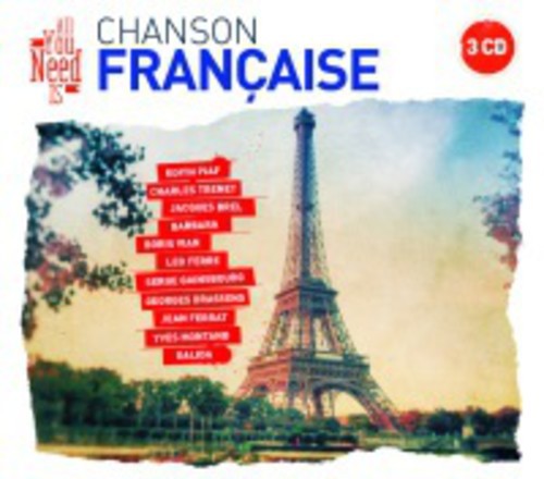Blandade Artister - French Chansons in der Gruppe CD / Pop bei Bengans Skivbutik AB (1310171)