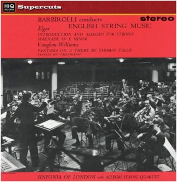 English String Music - Barbirolli/Sinfonia Of London in der Gruppe VINYL / Pop bei Bengans Skivbutik AB (1310206)