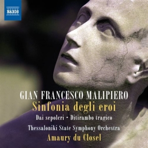 Malipiero - Sinfonia Degli Eroi in der Gruppe CD bei Bengans Skivbutik AB (1313556)