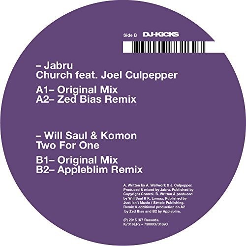 Jabru/Will Saul & Komon - Two For One in der Gruppe VINYL / Dans/Techno bei Bengans Skivbutik AB (1318394)