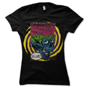 Hardcore Superstar - T-shirt HCSS Girlie Glue Medium in der Gruppe MERCH bei Bengans Skivbutik AB (1327941)